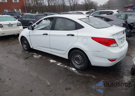 2012 Hyundai Accent Gls z USA, uszkodzony, nr VIN KMHCT4AE2CU254355